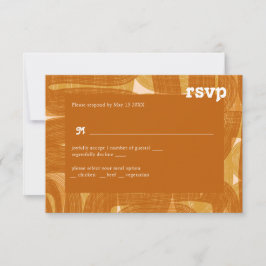 RSVP van Retro en bochten Kaartje