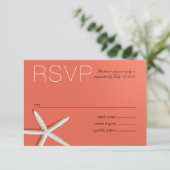 RSVP van ringvisvissen | koraal Kaartje (Staand voorkant)