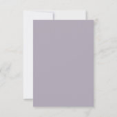 RSVP Verbluffende Elegante Roze Daisies Kaartje (Achterkant)