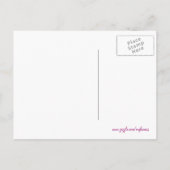RSVP-Verloving/bruiloft-Briefkaart Uitnodiging Briefkaart (Achterkant)
