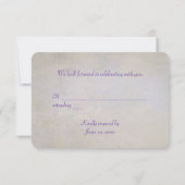 RSVP Vlinder op Seringen Kaart (Achterkant)