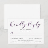 RSVP voor draaglijk script | WOORDEN Kaartje (Voorkant / Achterkant)