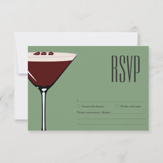 RSVP voor Espresso Martini Cocktailfeest (Voorkant)