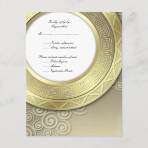 RSVP voor Ontvangst/de Uitnodiging van het Diner