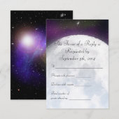 RSVP voor ruimtehuwelijk (Voorkant / Achterkant)