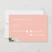 RSVP-Vrijgezellenfeest Kaarten RSVP Kaartje (Achterkant)