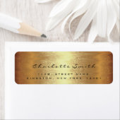 RSVP warm goud blush retour adres labels (Insitu)
