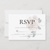 RSVP | Waterverf Roos roze (Voorkant)