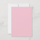 RSVP | Waterverf Roze papavers en olijven Kaart (Achterkant)