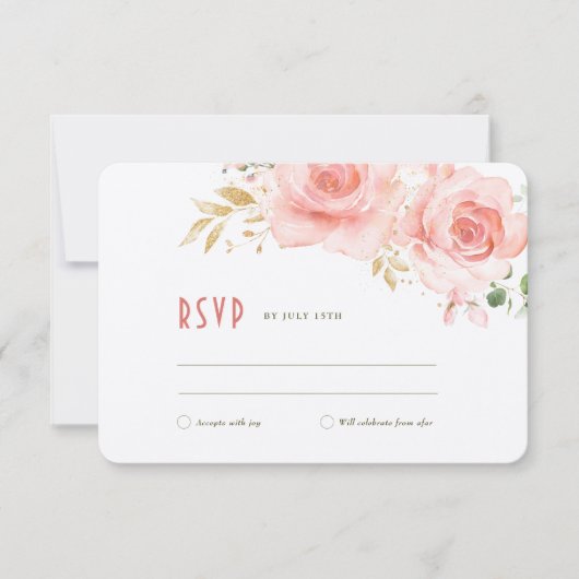 RSVP Weddenschap invoegen Groen en dubbelzinnig ro Kaart (Voorkant)