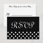 RSVP Weddenschap Kaartje (Voorkant / Achterkant)