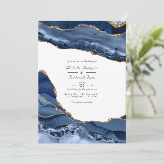 RSVP Weddenschap tegen zeemacht en goudgeweer Kaart (Staand voorkant)