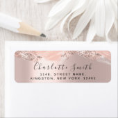 RSVP Wedding Bride Quinceanera Roos Sweet16th Etiket (Insitu)