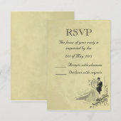 RSVP Wedding Kaart (Voorkant / Achterkant)
