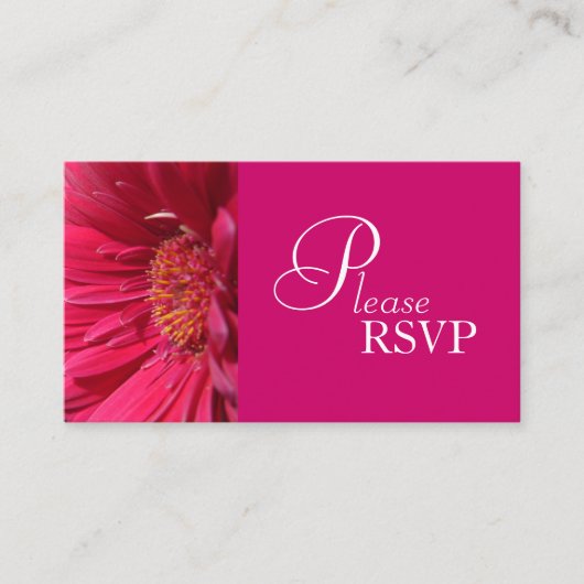RSVP Wedding Kaart (Voorkant)