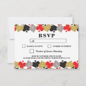 RSVP Wedding Las Vegas Casino reageert Kaarten (Voorkant)