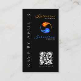 RSVP-Wedding-QR Code-Twin Flames Visitekaartje