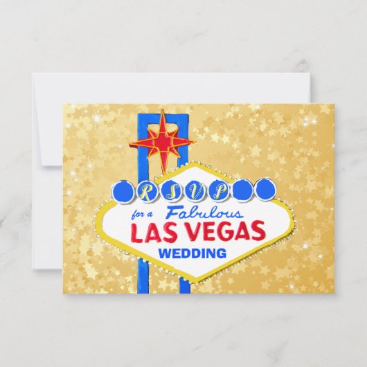 RSVP Wedding Reception Las Vegas Golden (Voorkant)