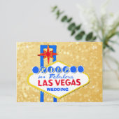 RSVP Wedding Reception Las Vegas Golden (Staand voorkant)