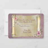 RSVP Wedding Scroll (Voorkant)