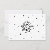 RSVP Wedding Tattoo Traditional Rock Anchor Kaart (Achterkant)