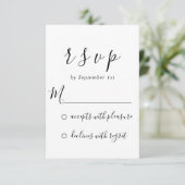 RSVP Wedding Vrijgezellenfeest Sweet16th Floral (Staand voorkant)