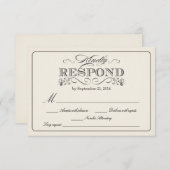 RSVP  White - met Song Request WT313 (Voorkant / Achterkant)