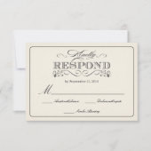 RSVP Wide Wedding Reply Cards WT313 (Voorkant)