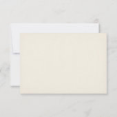 RSVP  Wide Wedding Reply Cards WT313 Kaartje (Achterkant)