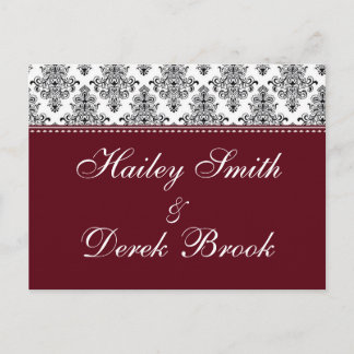 RSVP - Wijn Uitnodiging Briefkaart