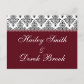 RSVP - Wijn Uitnodiging Briefkaart (Voorkant)