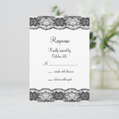 RSVP (wit) Kaartje (Staand voorkant)