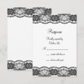 RSVP (wit) Kaartje (Voorkant / Achterkant)
