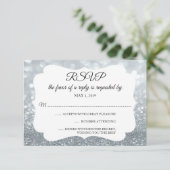 RSVP Your Day Glitter Fab Zilver (Staand voorkant)