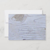 RSVP zeemeeuw/Nautical Wedding Kaartje (Achterkant)