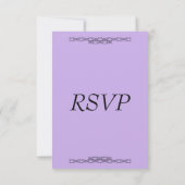RSVP zeer zacht Violet Weddenschap (Achterkant)