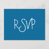 RSVP-zeester Uitnodiging Briefkaart (Voorkant)
