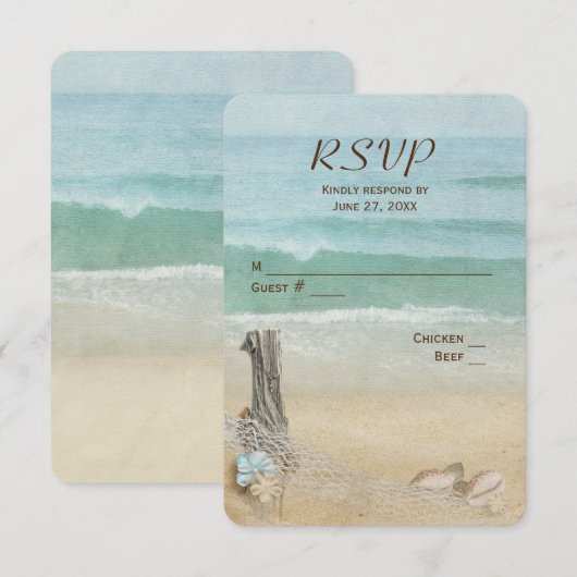 RSVP Zeevaart Netwerk Huwelijksbelofte Vernieuwing (Voorkant / Achterkant)