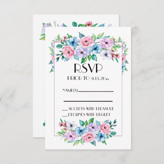 RSVP Zie Terug (Voorkant / Achterkant)