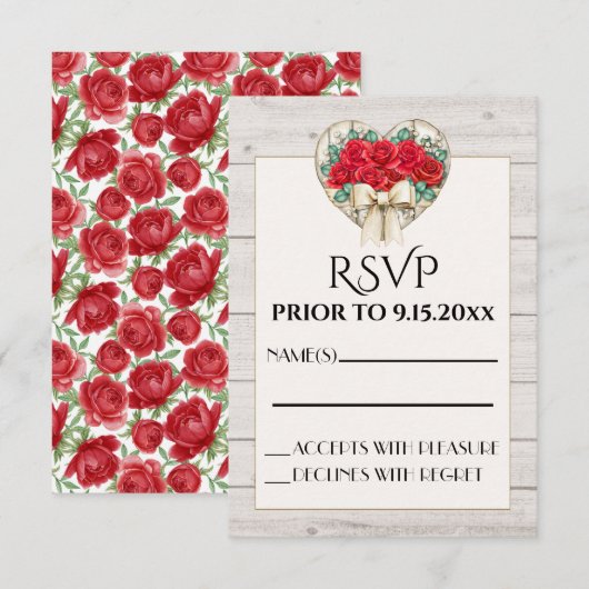 RSVP Zie Terug (Voorkant / Achterkant)