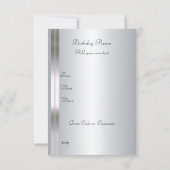 RSVP Zilver Kaart (Achterkant)