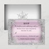 RSVP Zilver Winter Wonderland Roze Zoet 16 2 (Voorkant / Achterkant)