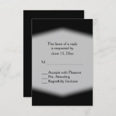 RSVP zwart-wit (Voorkant / Achterkant)