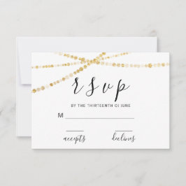 RSVP Zwart Witte Roos Bloemige Delicat Gouden Lich