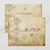  RSVP's vereisen 5 x 7 trouwuitnodigingen RSVP Kaartje (Voorkant / Achterkant)