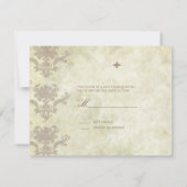 RSVP's vereisen 5 x 7 trouwuitnodigingen RSVP Kaartje (Achterkant)