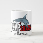 RSVPShark Coffee-Mok Grote Koffiekop (Voorkant)