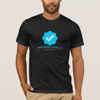 @RSweeting_6 - Geverifieerd - Zwarte T-Shirt