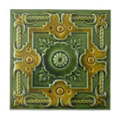 RT036 Faux-Relief Antiek reproductieslang Tegeltje (Voorkant)