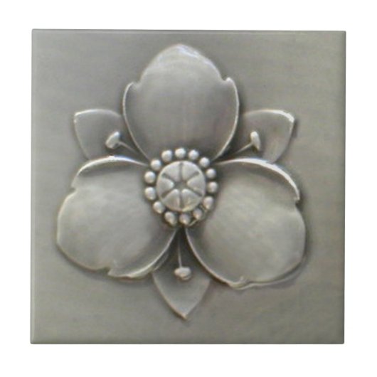 RT037 Faux-Relief Antiek reproductieslang Tegeltje (Voorkant)